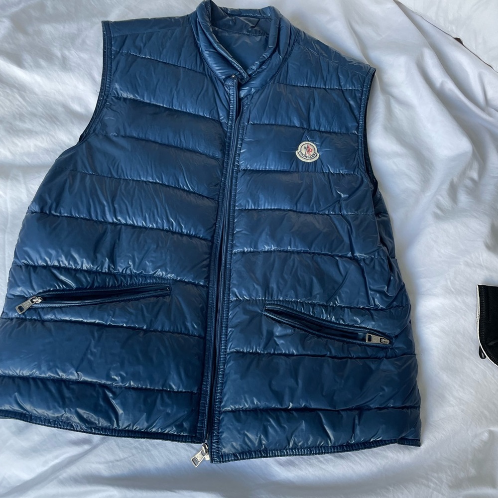 Men’s Moncler Blue Vest